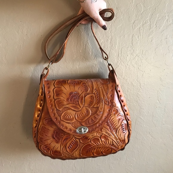 mexican leather crossbody bags